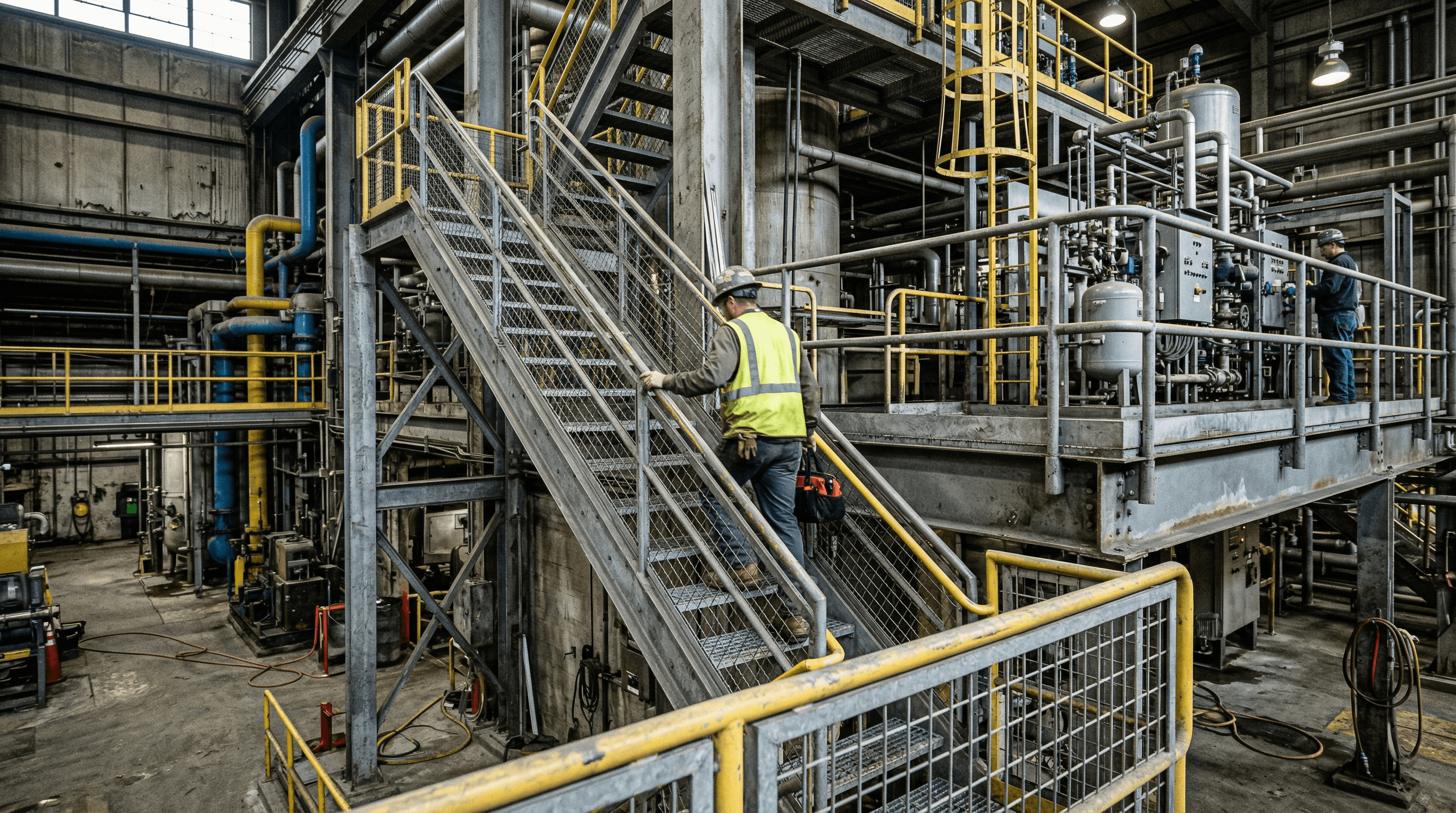 Steel Staircases & Platforms